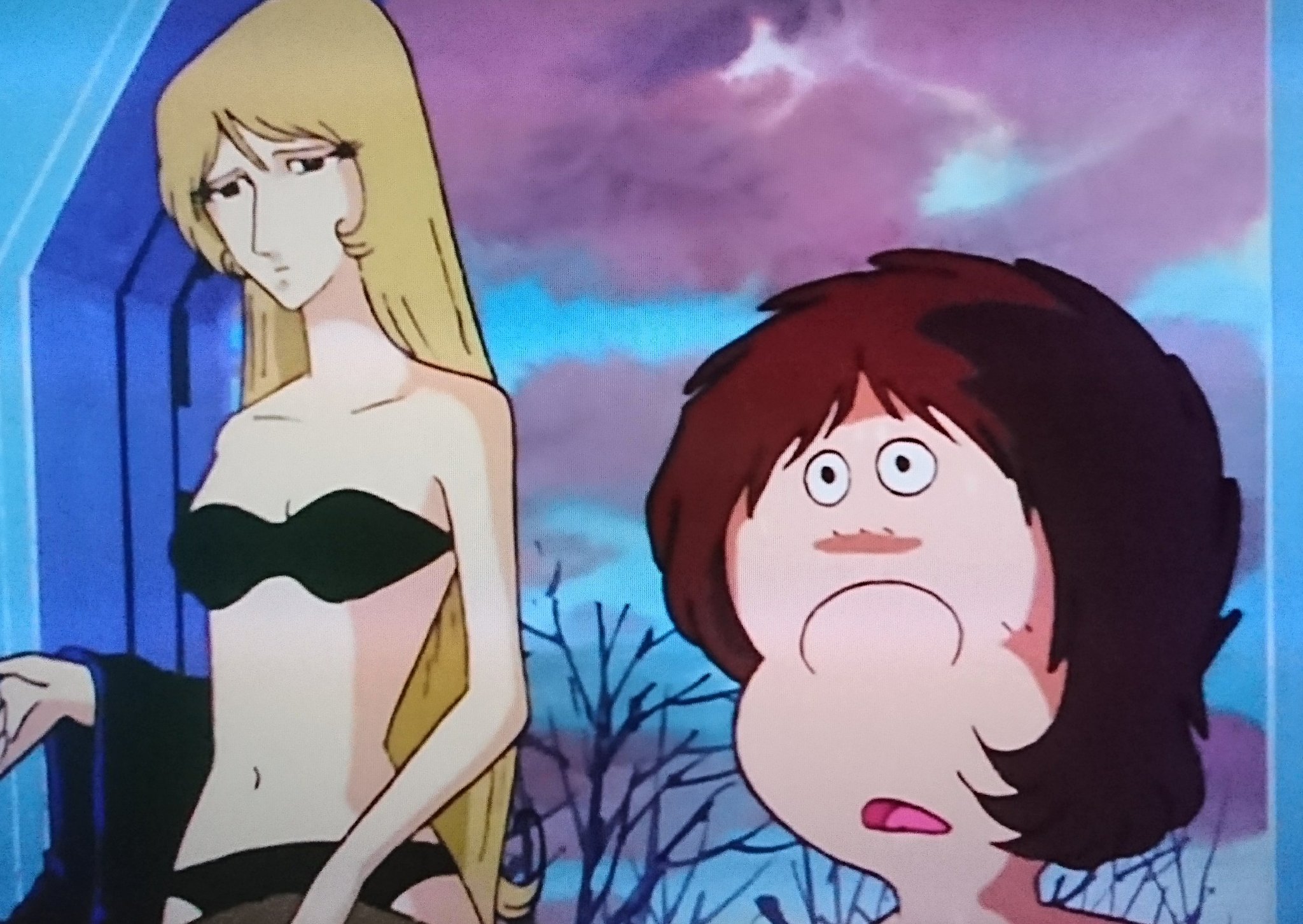 カシ テレ朝チャンネルで銀河鉄道999を見てるわけだけど 鉄郎 はいくらなんでもブサイク過ぎだろw原作よりも数倍悪くなってる その反動で映画版の顔が良くなったのかなw 銀河鉄道999 T Co Fotfoi6hvm Twitter