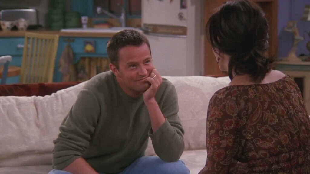 taylorrping's tweet photo. matthew looks at courteney the same way chandler looks at monica and i don't know what to do with myself https://t.co/ZCyl2jfLZt