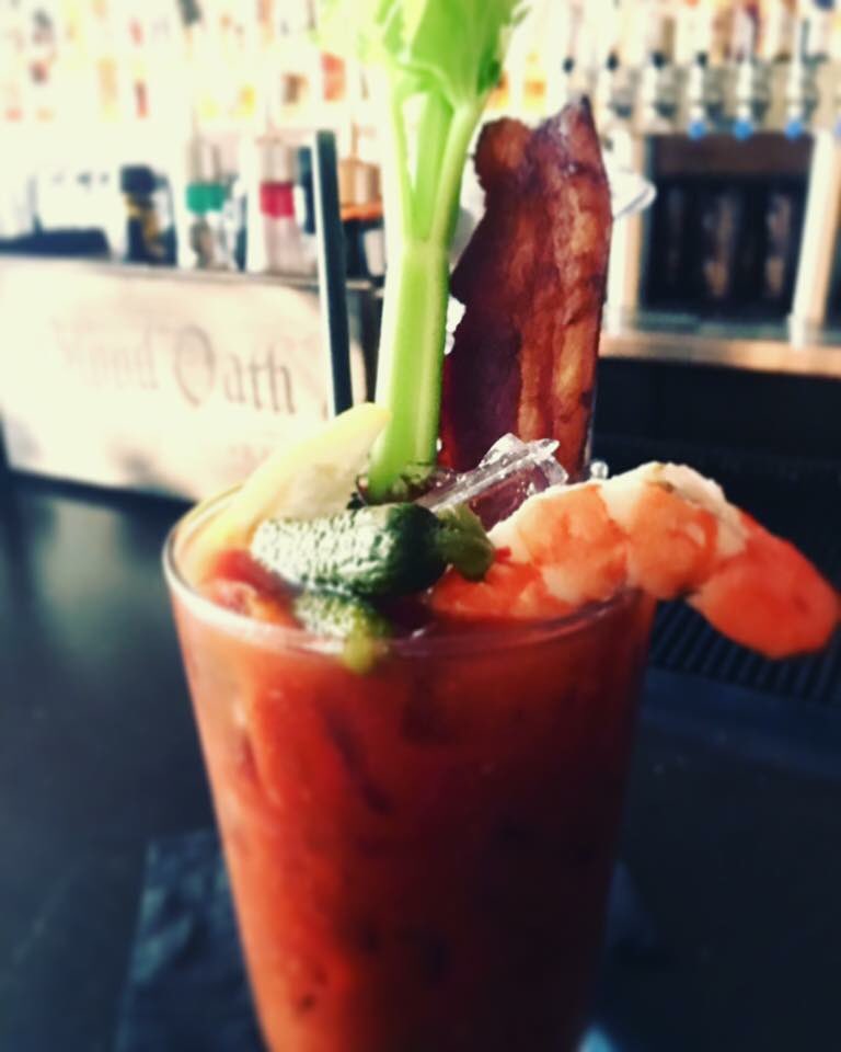 Happy Sunday! Nothing like a good #bloodymary to get your day started today. Join us for #brunch until 4pm. 🍹#sundaybrunch #UNcommonBrunch