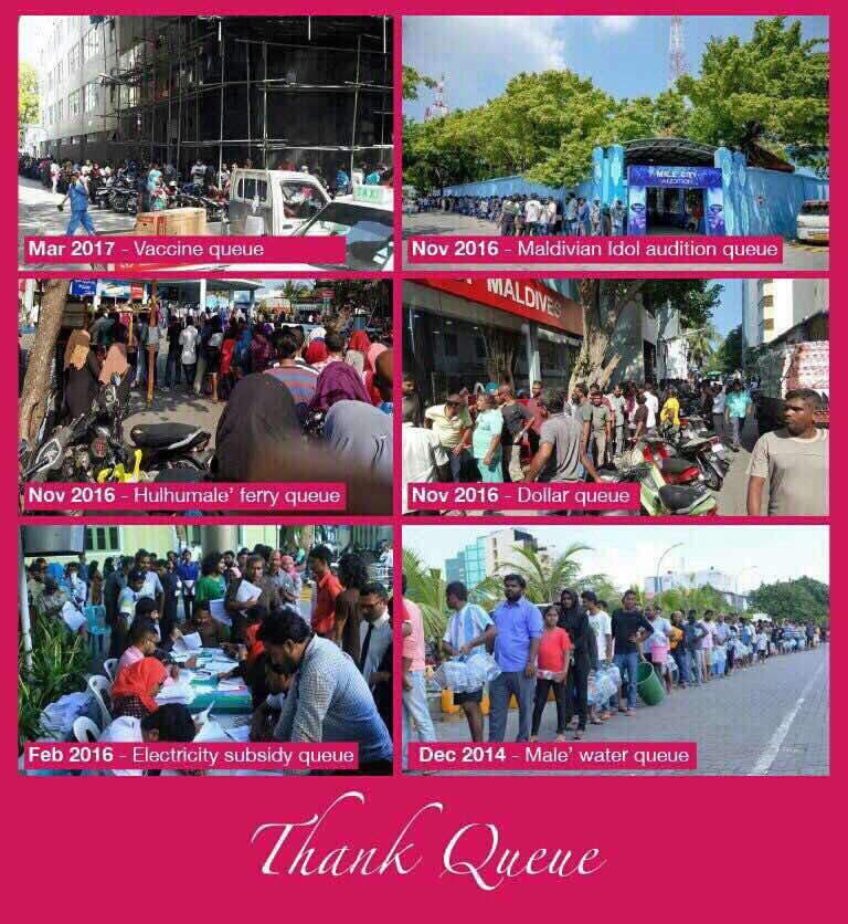 SabraNoordeen's tweet image. #ThankQueue @PresidentYAG.