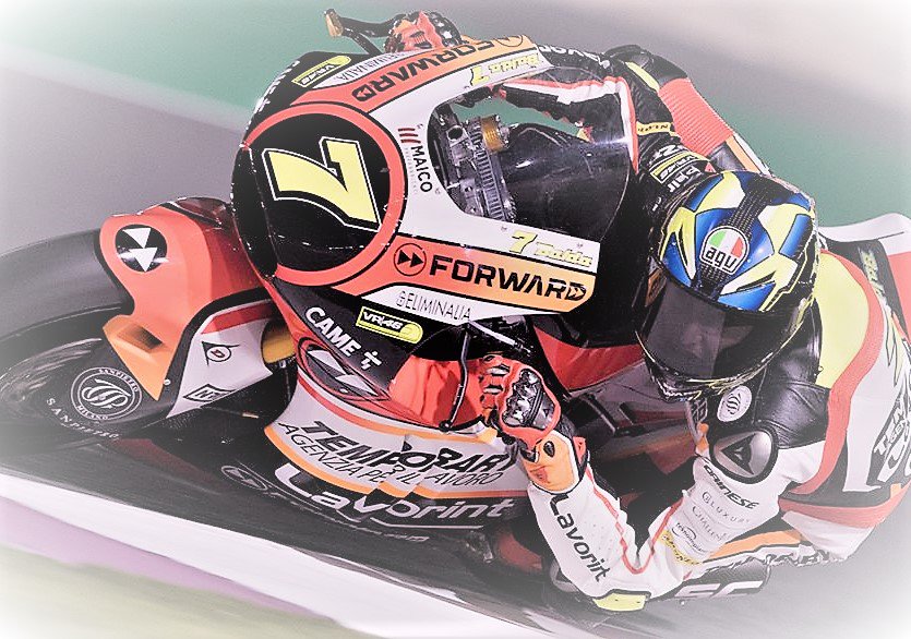 ForwardFan's tweet photo. #QatarGP: end of #Moto2 #WUP...@7balda 6th, @Luca_Marini_97 23rd...#ForwardRiders ready for comeback during the race!! #ForzaRagazzi!! https://t.co/MBWPZACGG1