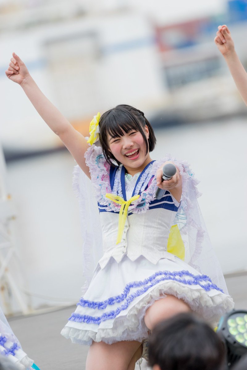 福知杏 ふくちゃん 17 03 26 虹のコンキスタドール ノーライフベイビー オブ ジ エンド 発売記念イベント 大阪南港atc 海辺のステージ 虹コン 虹のコンキスタドール 的場華鈴 ちゃん Matoba Karin