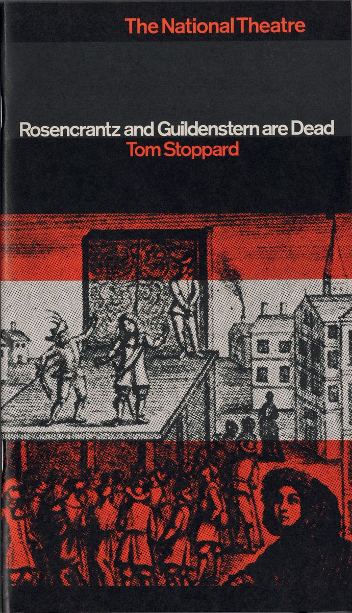 Play and playbill, eyemagazine.com/feature/articl… #FontSunday <a href="/DesignMuseum/">the Design Museum</a> by Richard Hollis #Eye70 #theatretype
