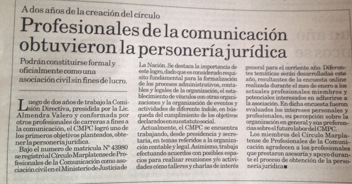 Diario La Capital 26/03/2017 página 8 sección La Ciudad y la Zona. Gracias por la publicación <a href="/lacapitalmdq/">Diario La Capital Mar del Plata</a> <a href="/marcelopasetti/">Marcelo Pasetti</a>