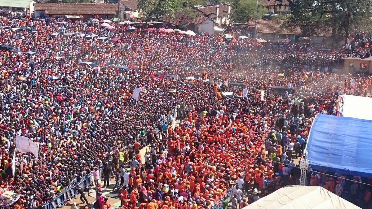 Labansimiyu's tweet photo. nobody was paid or ferried to attend the rally.jubilee watchout #PwaniDecides
#JohoWronged #TononokaDeclaration
https://t.co/RAy5x5EzxB