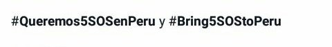 updates5sosperu's tweet photo. Para que no se confundan
Ya no se usara el "PERUWANTS5SOS"
-MUKE💝

#Bring5SOSToPeru 
#Queremos5SOSenPeru https://t.co/DbnhT0SHFu