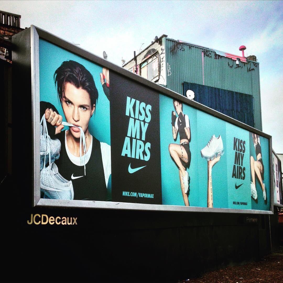 Hasil gambar untuk ruby rose nike ad