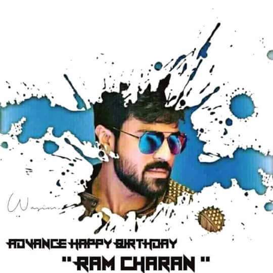 Happy birthday ram charan 