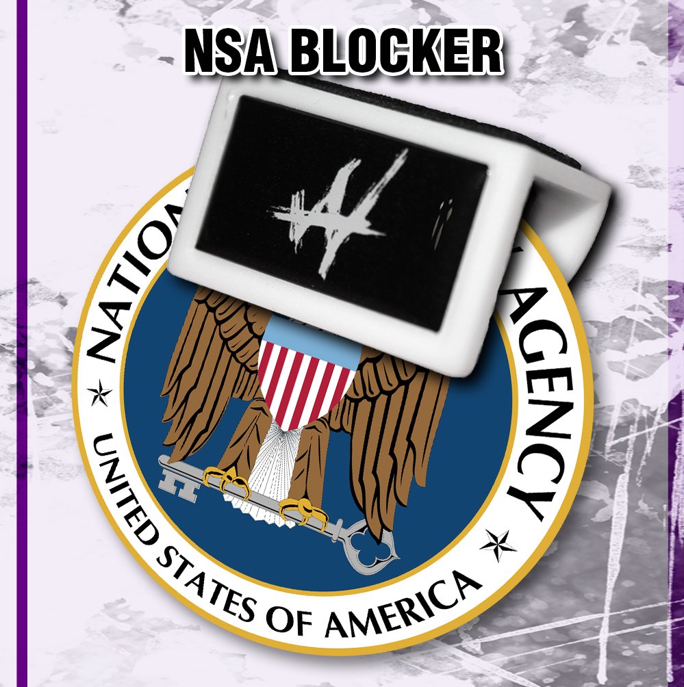 KilezMore's tweet photo. Der #NSAblocker der #Virusbox!
#Snowden #Assange &amp; #Wikileaks wissen, warum du ihn haben sollst!
#stopCIA #stopNSA #BlockYourCam #fünftermai https://t.co/S40lNsDDPA
