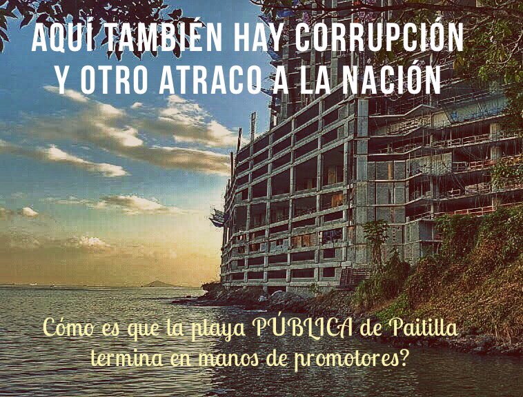 soypaitilla's tweet photo. @MiguelABernalV ese edificio es de #PacificDevelopers allegados a las mieles del poder y responsables por la usurpacion de playa en Paitilla https://t.co/p7QC2QghB4