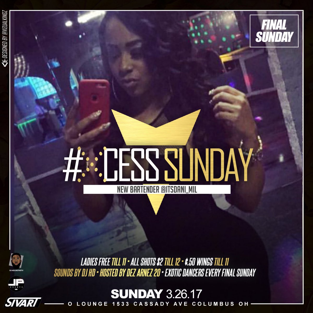 JohnPerryNOhio's tweet photo. #XcessSunday is tonight 
$2 shots 
@DjThaDj_ n @djHDliketheTV 
Ladies free before 11 https://t.co/NVSoeSapLl