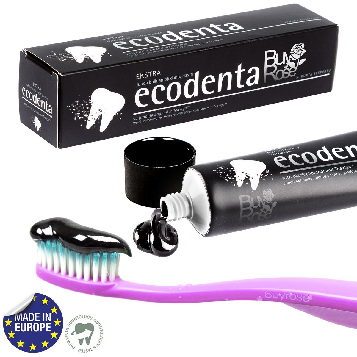 BuyroseClothes's tweet photo. -10% OFF Ecologic Charcoal #Black Whitening #ecodenta ToothPaste #BlackToothPaste #freeshipping #Gift #giftidea https://t.co/BfJuywjliM https://t.co/ws4aALNifx