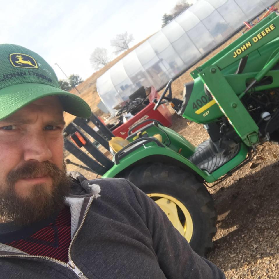 Things are getting serious our farm. Who is ready for this summer's harvest?