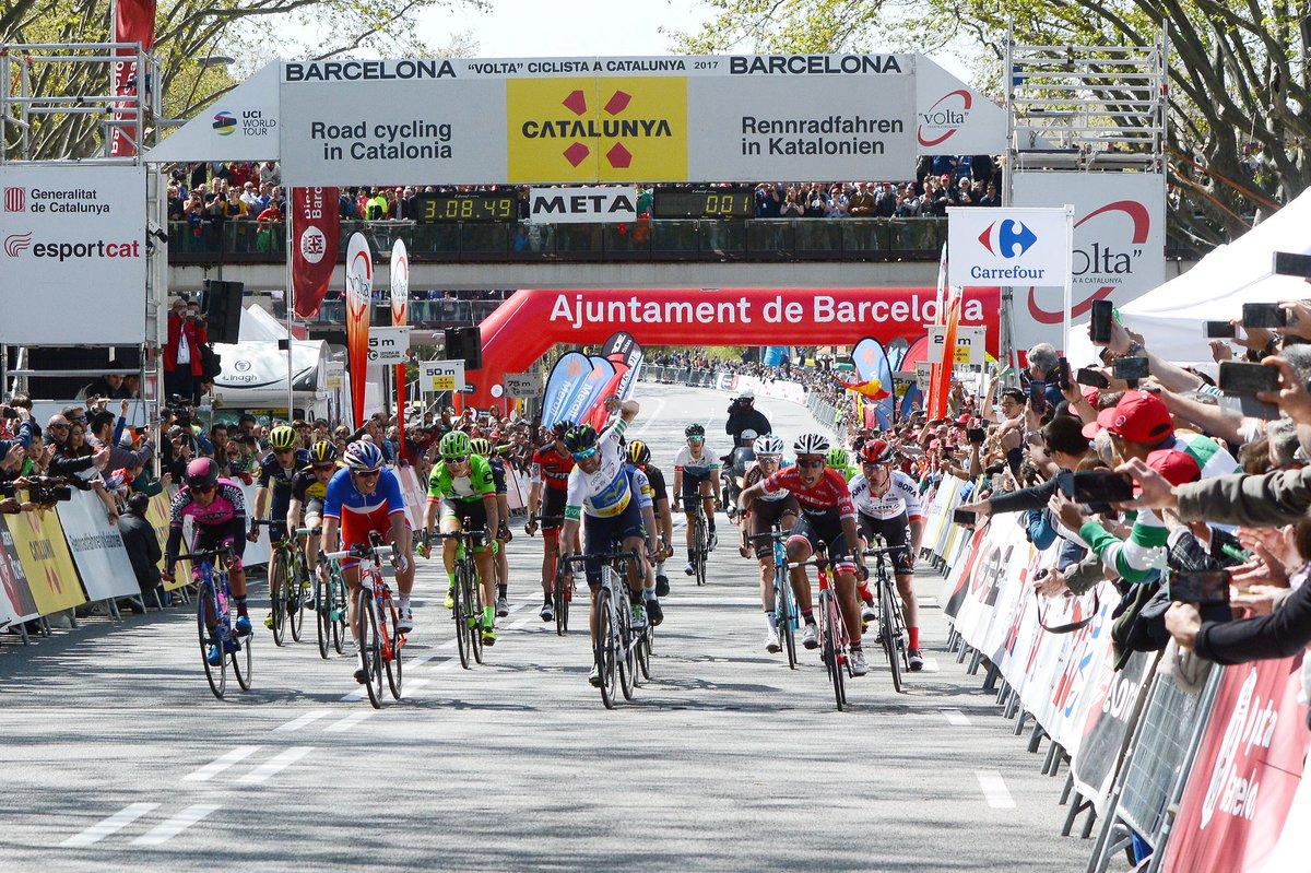 Ha estat una gran <a href="/VoltaCatalunya/">Volta a Catalunya</a>. El podi: <a href="/alejanvalverde/">Alejandro Valverde</a> <a href="/albertocontador/">Alberto Contador</a> i <a href="/solermarc93/">Marc Soler</a>. <a href="/gfigueras/">Gerard Figueras</a> <a href="/govern/">Govern de Catalunya</a> <a href="/empresacat/">Empresa</a> #esportcat