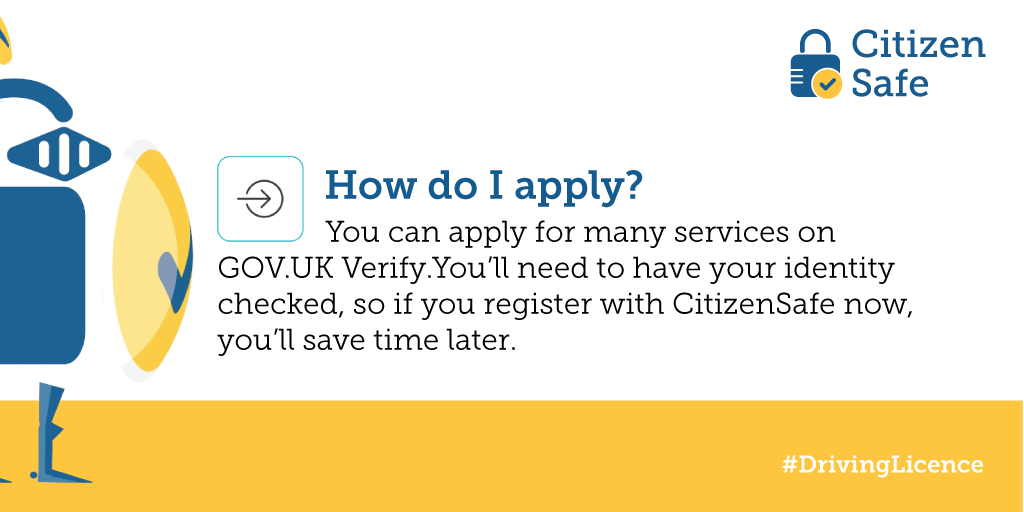 citizen_safe's tweet photo. Sometimes other people need to see your @DVLAgovuk #DrivingLicence info. Now you can do this online w/ @GOVUKverify https://t.co/HfXe5bQRls https://t.co/ikITHURHtY