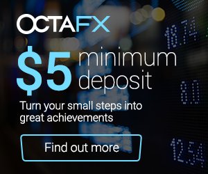 OCTAFX - TRADING DENGAN SPREAD RENDAH - DEPOSIT MINIMAL $5