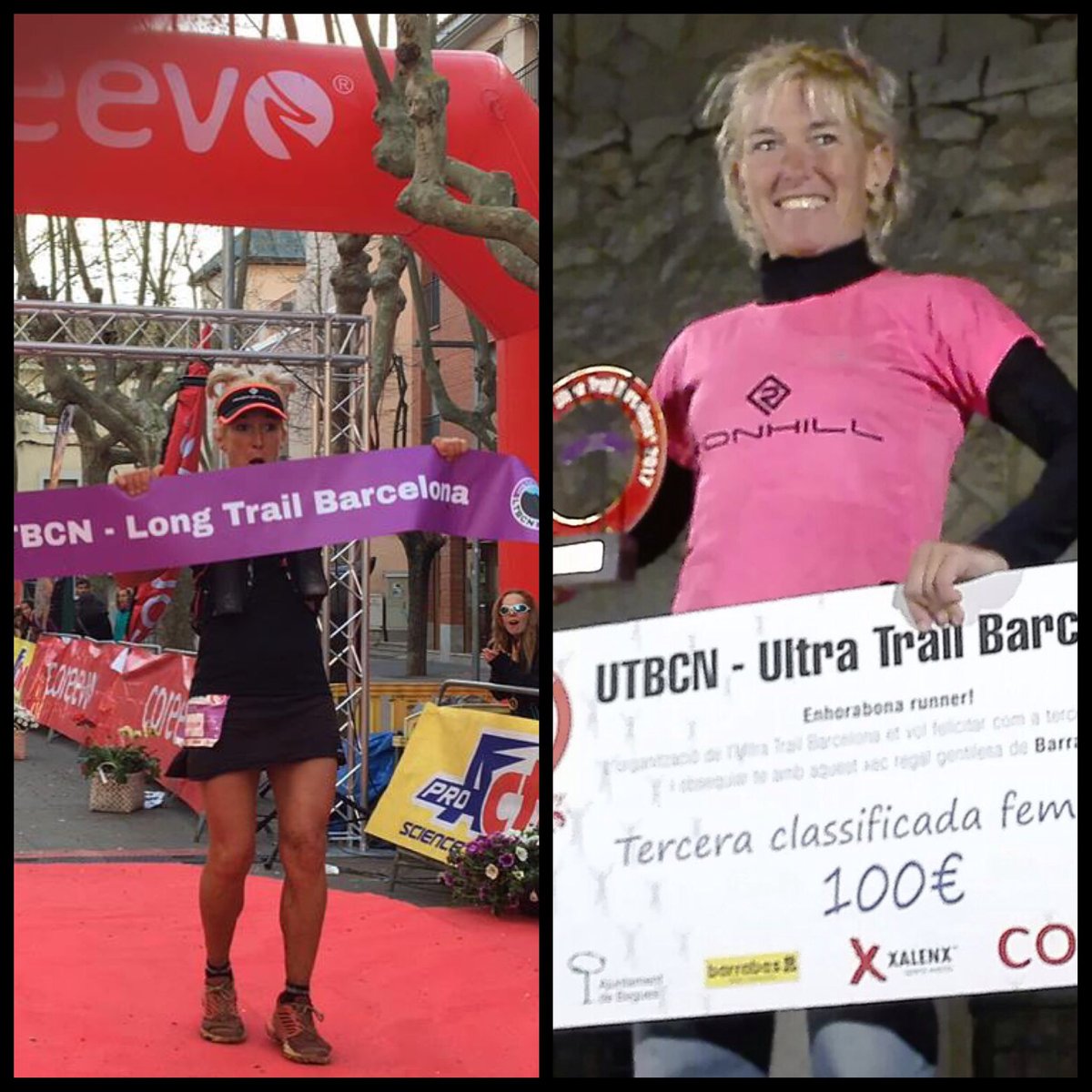 Sportdifferent_'s tweet photo. Felicitamos a nuestra atleta Gina Julia por su 3 posición en #LTBCN del @utbcn Gran carrera Gina #RonhillAmbasador #RunEveryDay @Ronhill_UK https://t.co/9FqPXiijyw