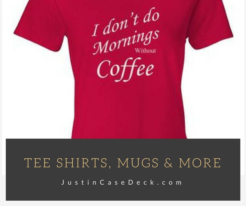 JustInCaseDeck's tweet photo. CLICK Here To Find Coffee Stations, Coffee Saying Tee Shirts, Coffee Mugs and More at: https://t.co/Zc5RRGyEgO #justincasedeck https://t.co/FXvnmpbNA0