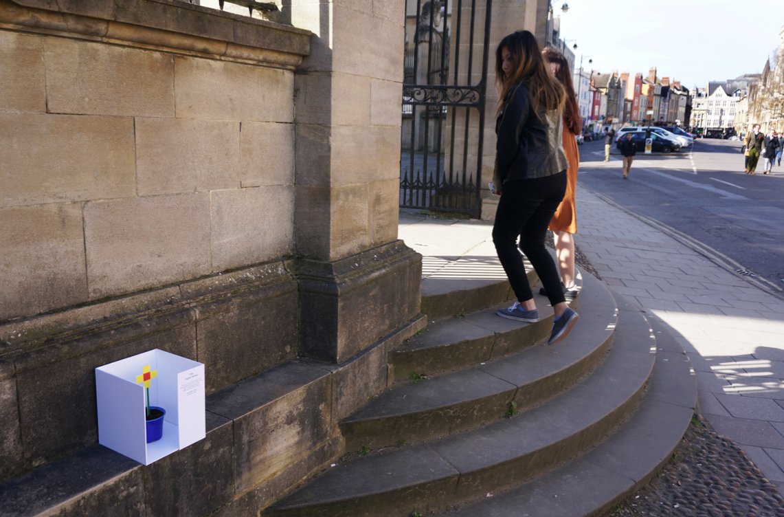 PrestonLikely's tweet photo. If galleries are now exhibiting street art, the street can exhibit galleries (mini ones, that is). #digitalspring #minigalleries https://t.co/l3bM2XcEt8