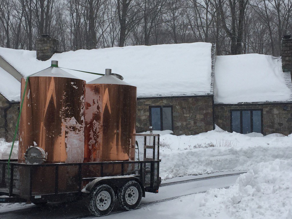PoconoBrew's tweet photo. Getting ready https://t.co/mX098ZJOos