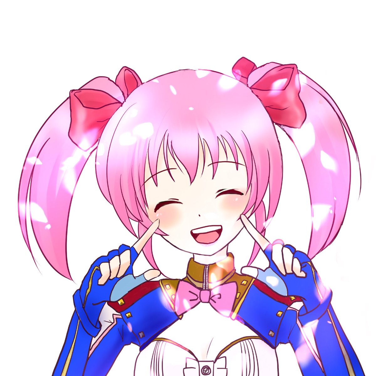「桜子お誕生日おめでとう絵かいたよ〜いつも元気でかわいい桜子がだいすきなんじゃ〜!」|いしまいのイラスト