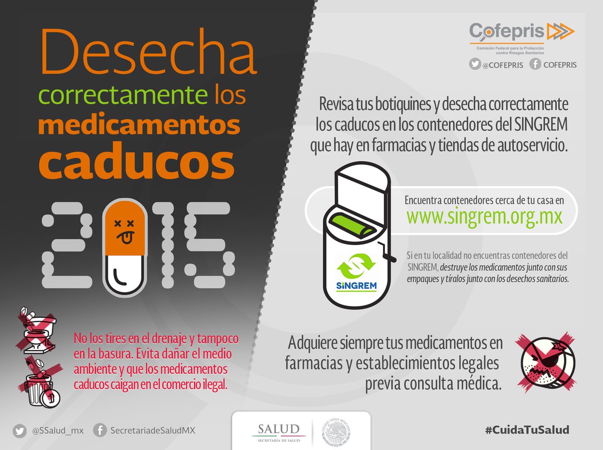 Asegúrate que el botiquín para las #vacaciones sea seguro. Desecha los #MedicamentosCaducos correctamente bit.ly/10tGGPp