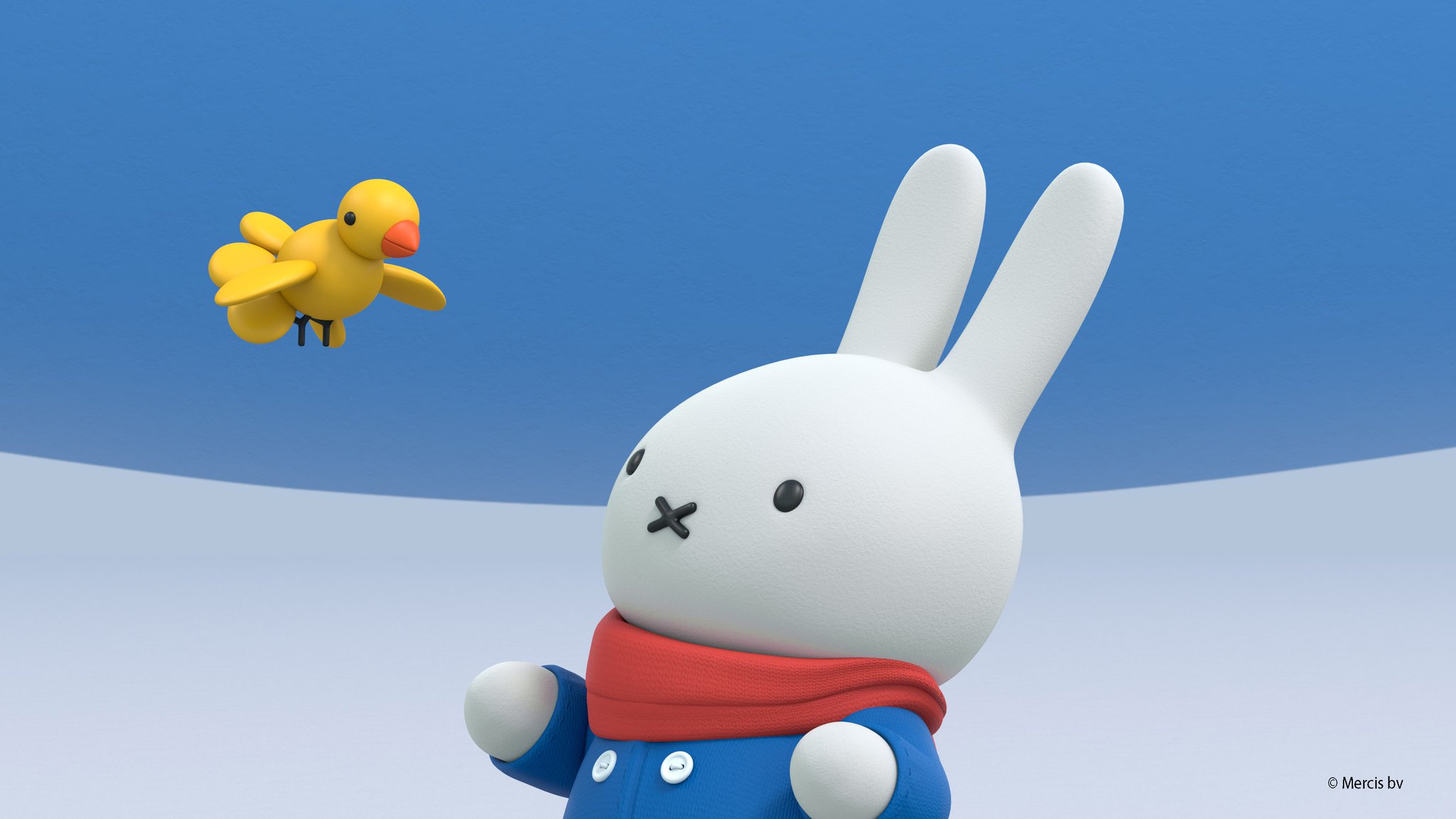 Miffy A Little Bird Has Come To Make Friends With Miffy Watch Miffy S Adventures On Tiny Pop Every Day At 7 30pm Miffy A Little Bird Has Come To Make Friends With Miffy Watch Miffy S Adventures On Tiny Pop Every Day At 7 30pm