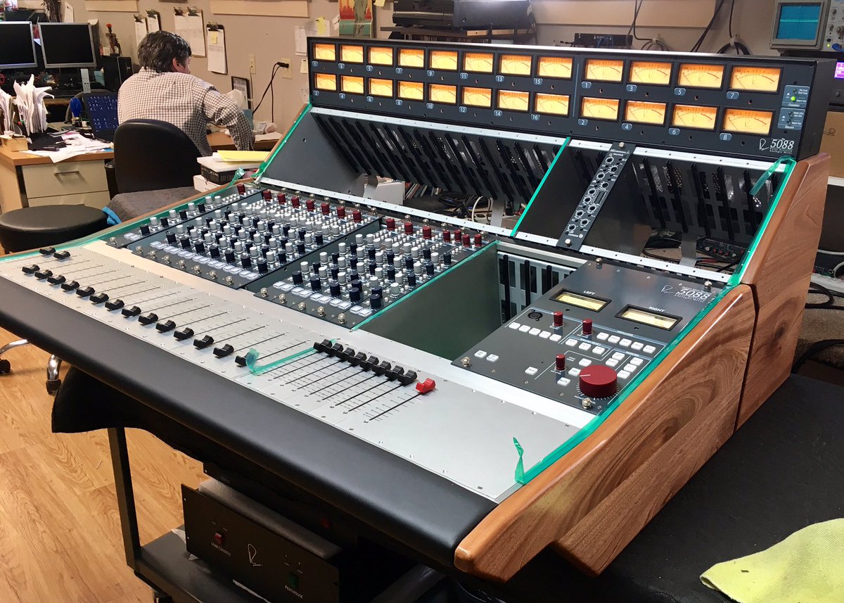 EagleWindSound's tweet photo. #studiobuild #rupert_neve #neve #pallet wood #Bock audio @RaxTraxChicago @ProAudioLA @BowersWilkins https://t.co/DBgSwc5cGc