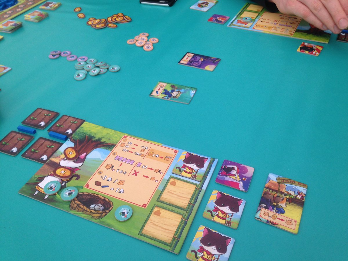 explorajoueurs's tweet photo. Meowtopia chez Runes Games, cha ché mignonche 😸#ludinord https://t.co/CBaCzHD7Ko