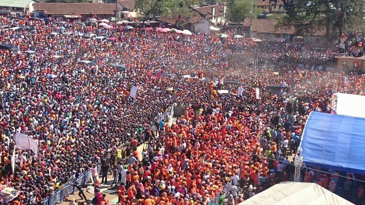 Bisieri_'s tweet photo. Nobody was paid or ferried to attend the rally.jubilee watchout #PwaniDecides
#JohoWronged #TononokaDeclaration https://t.co/5yNLBs8QUX