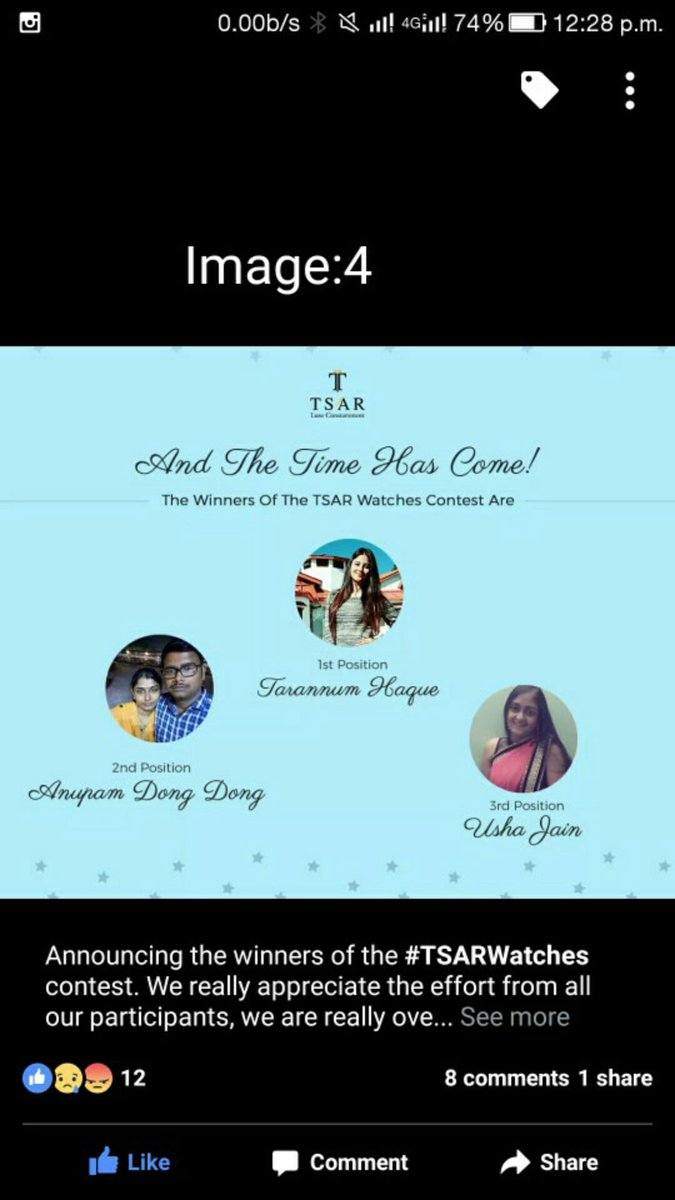 ANUPAMINUVA's tweet image. @tsarwatches 
#ScamBusted #RiggedContest #FakeWinner
Read on
m.facebook.com/story.php?stor… @kunalgupta09 @MarasimKs @ramasaxena  @Shazu_20