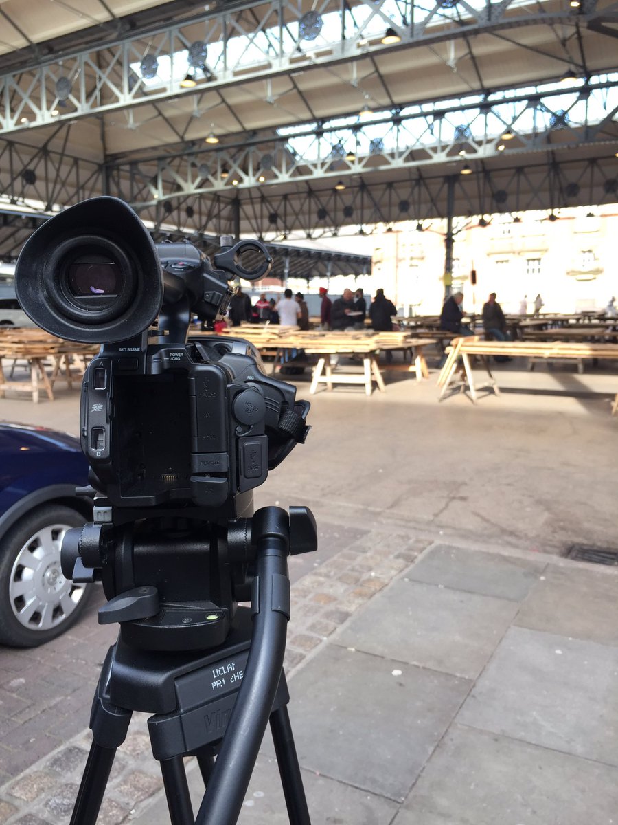 SJEJourno's tweet photo. Filming the Sikh seva event in @PrestonMarket today! https://t.co/myWGXvmEx2