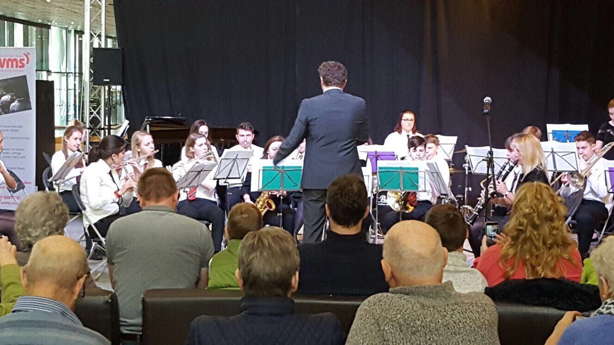 StCyresSchool's tweet photo. St Cyres wind band played @theCentre this afternoon. A fantastic concert thanks to @CAVMSNews https://t.co/5RkhDItO8o