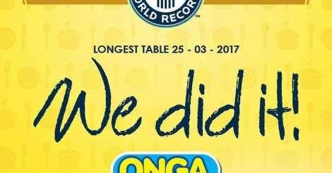 PulseGhana's tweet photo. #ONGALFT: ONGA breaks Guinness World Record for Longest Feast Table https://t.co/GsrZdVTkQU https://t.co/c9MF1Yp4mg