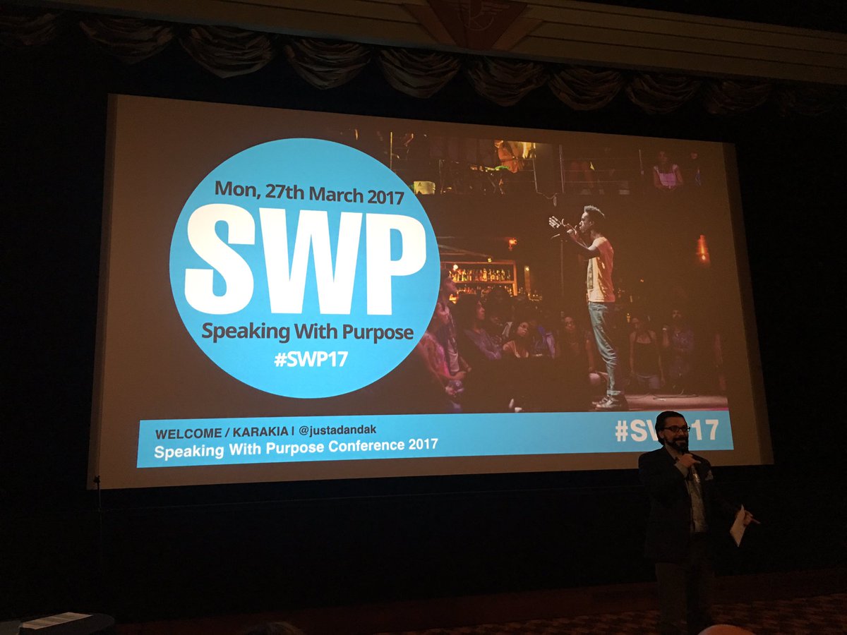 orbzuc's tweet image. Down at #SWP17  - speaking with purpose conference with @justadandak giving the standout Welsh intro he always does.