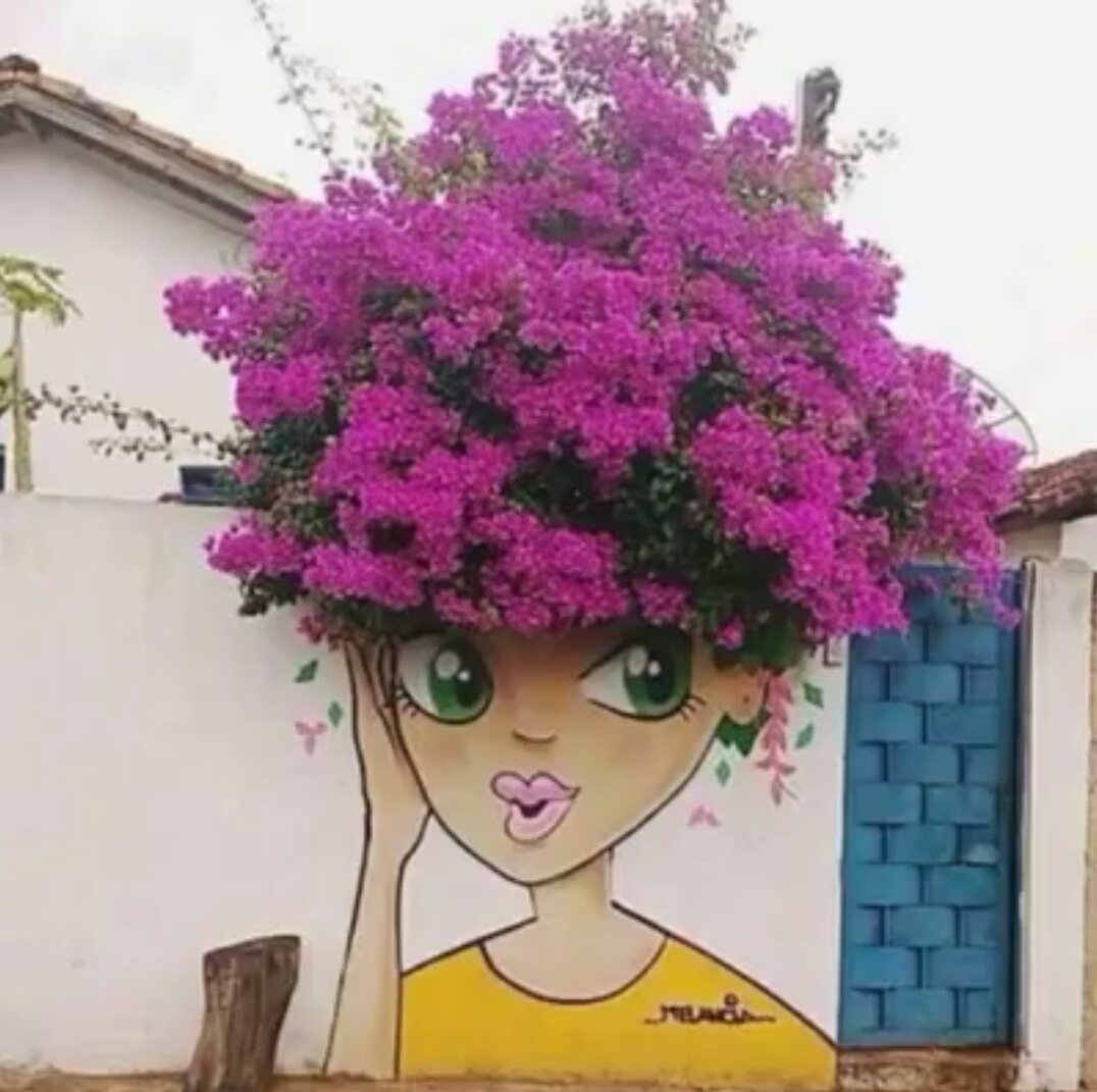 Sabrisista's tweet photo. #hairart #StreetArt #afro j'adore c'est magnifique 😉 https://t.co/m2ohcUXnLn