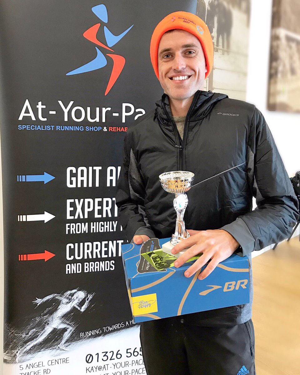 CONGRATULATIONS: Peter Le Grice - First runner back #AnResHellys2017 thanks to <a href="/Brooksrunninguk/">Brooks Running UK&IE</a> &amp; <a href="/at_your_pace/">KAYPABILITY At-Your-Pace</a> for providing great prizes 🙌