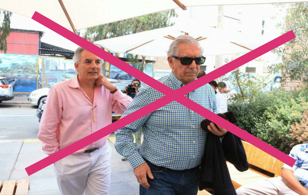 PasquinDeM's tweet photo. Fuera Mario Vargas Llosa !
El Perú te repudia!
P.S. También llévate a ese de rosado

#PPKUnaSolaJuerga https://t.co/a9RUjD2ik6