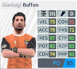 Ho appena acquistato Gianluigi Buffon in #dreamleaguesoccer!