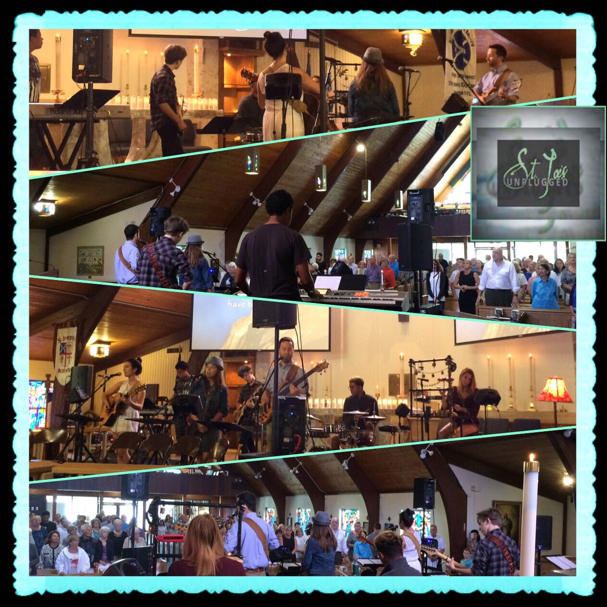 StJoesUnplugged's tweet photo. We are always so blessed to have our #faith be lifted up in song by our #YouthBand.
https://t.co/FAaa3avQ5p https://t.co/5TkVSaKU7c