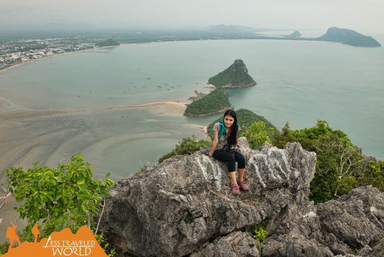 A view from the #KhaoLommuak #Mountain in #PrachuabKhirikhan, #Thailand. #lesstraveledworld #climbing #outdoor #wanderlust #travels