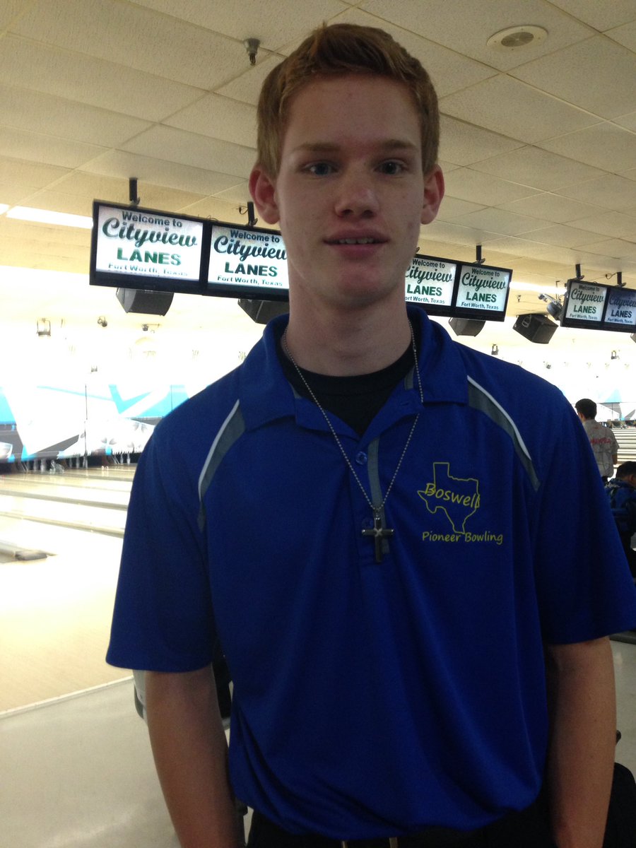Sophomore Shaun Rau ready to compete at the HS state bowling finals #boswellhs