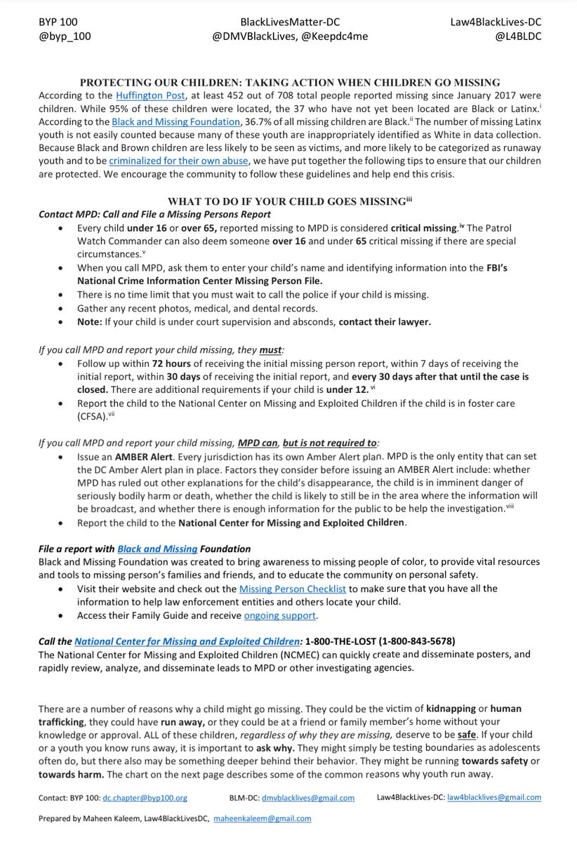 ToLiveUnchained's tweet image. Here's the info we passed out at the #MissingDCGirls town hall. 
Pls RT