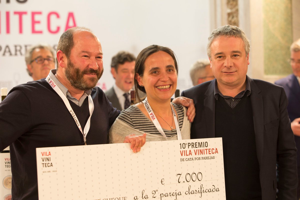 vilaviniteca's tweet photo. ¡Felicidades a los ganadores del 10º Premio Vila Viniteca de #cataporparejas! https://t.co/EOvQVhlvuG https://t.co/EenR1tD7Um