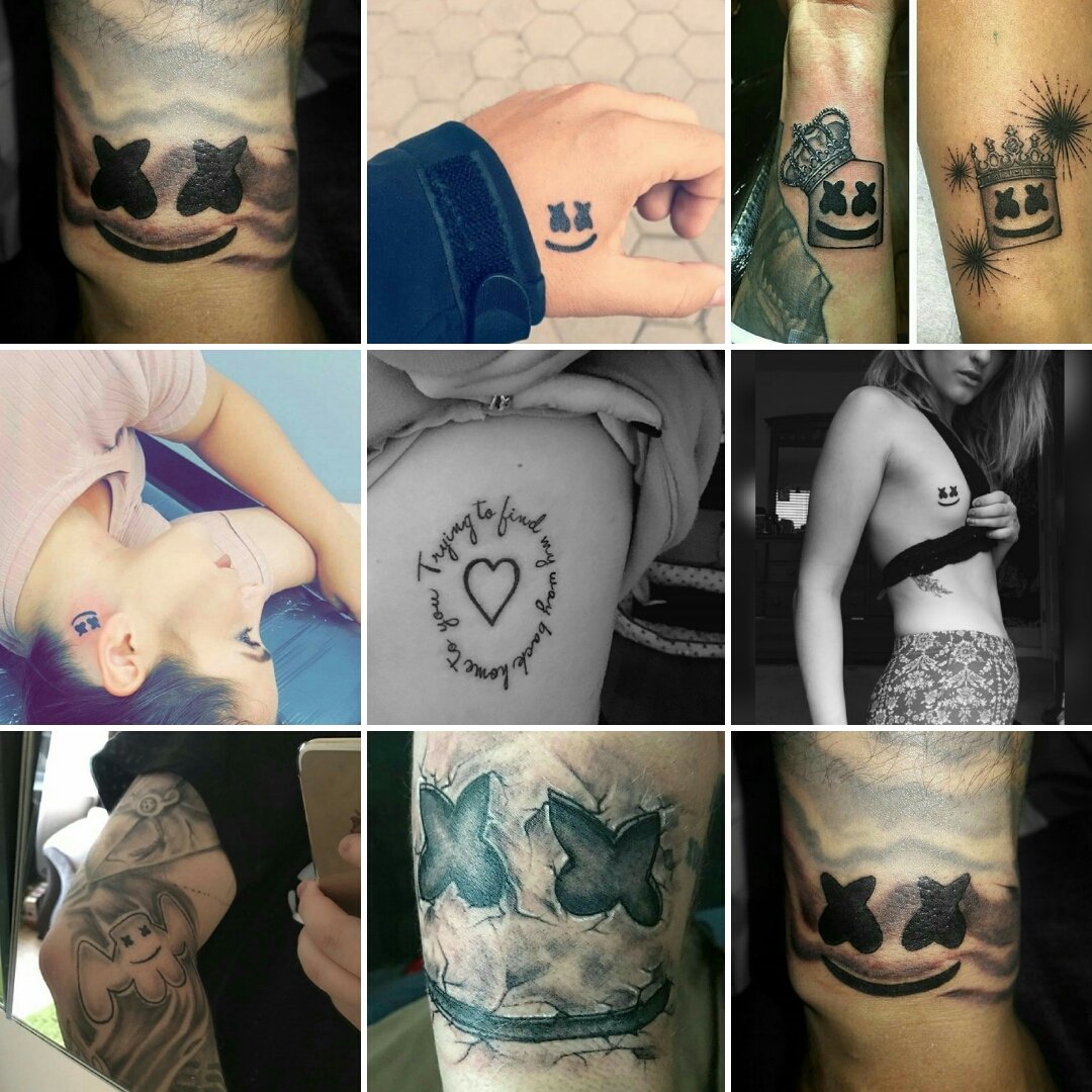 Update 73+ marshmello tattoo design latest in.cdgdbentre