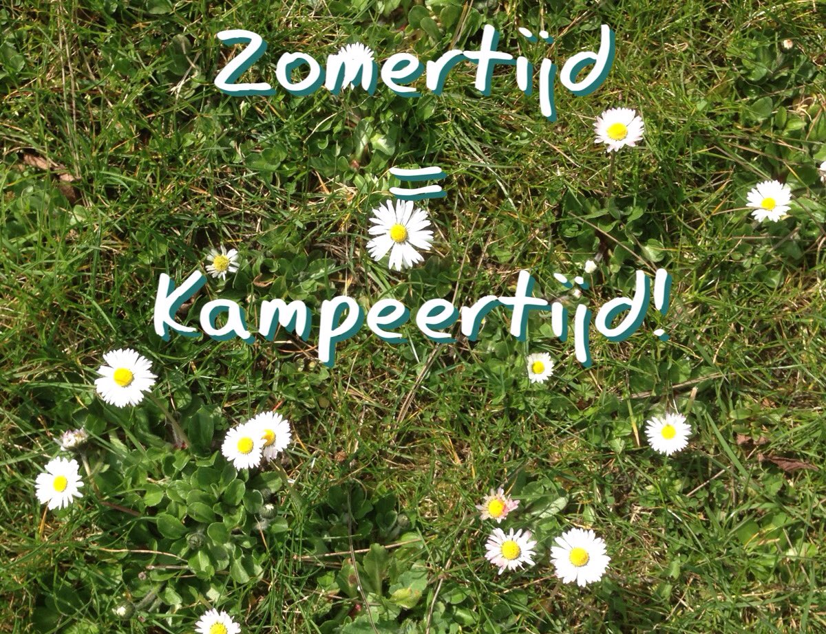Zomertijd Kampeertijd! Iedereen een fijne start van het kampeerseizoen gewenst. #Hellevoetsluis #kamperen