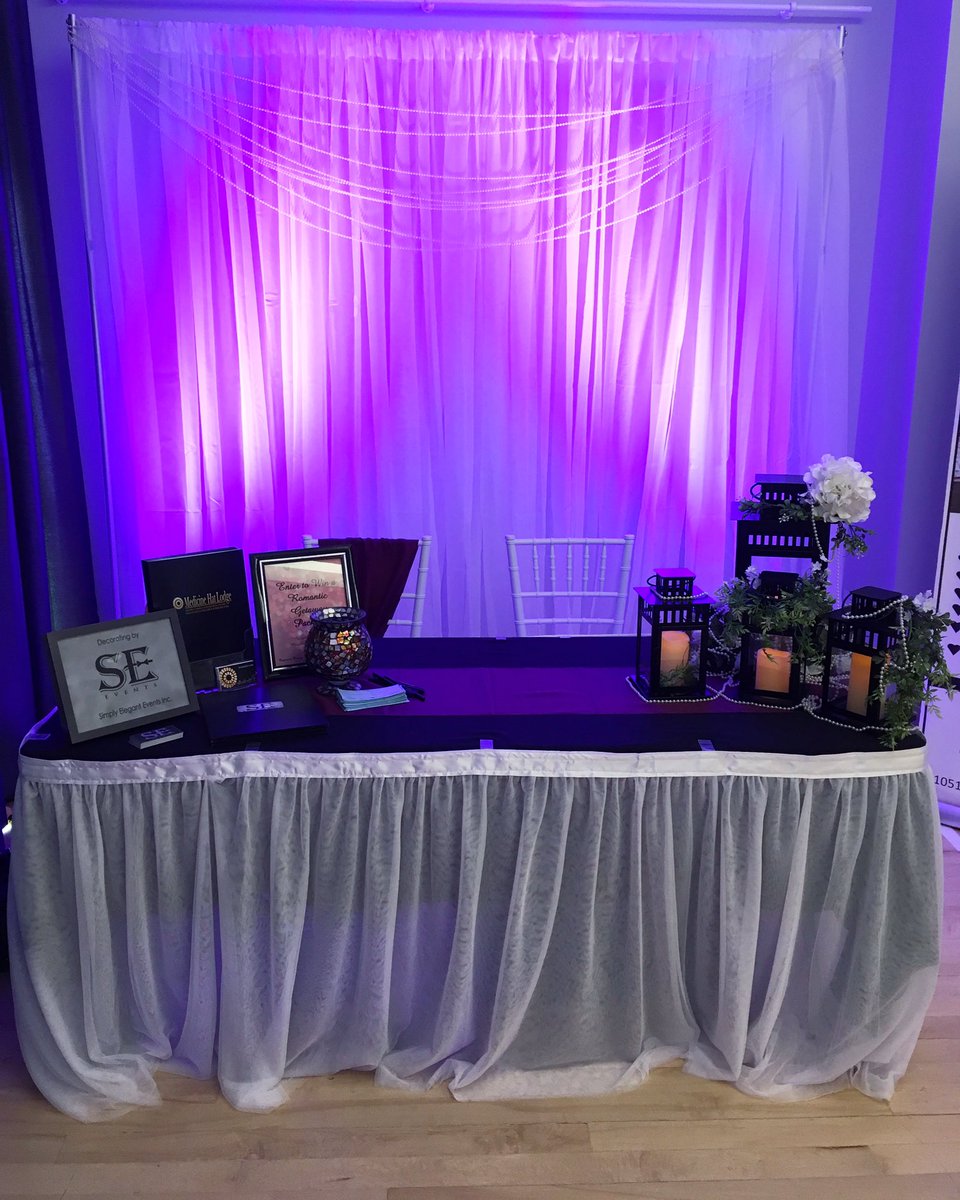 Ready for #blissfulbride show today! <a href="/KaraMFroese/">Kara McDowell</a> is truly amazing at helping couples plan their perfect wedding day at the Lodge! #medhat