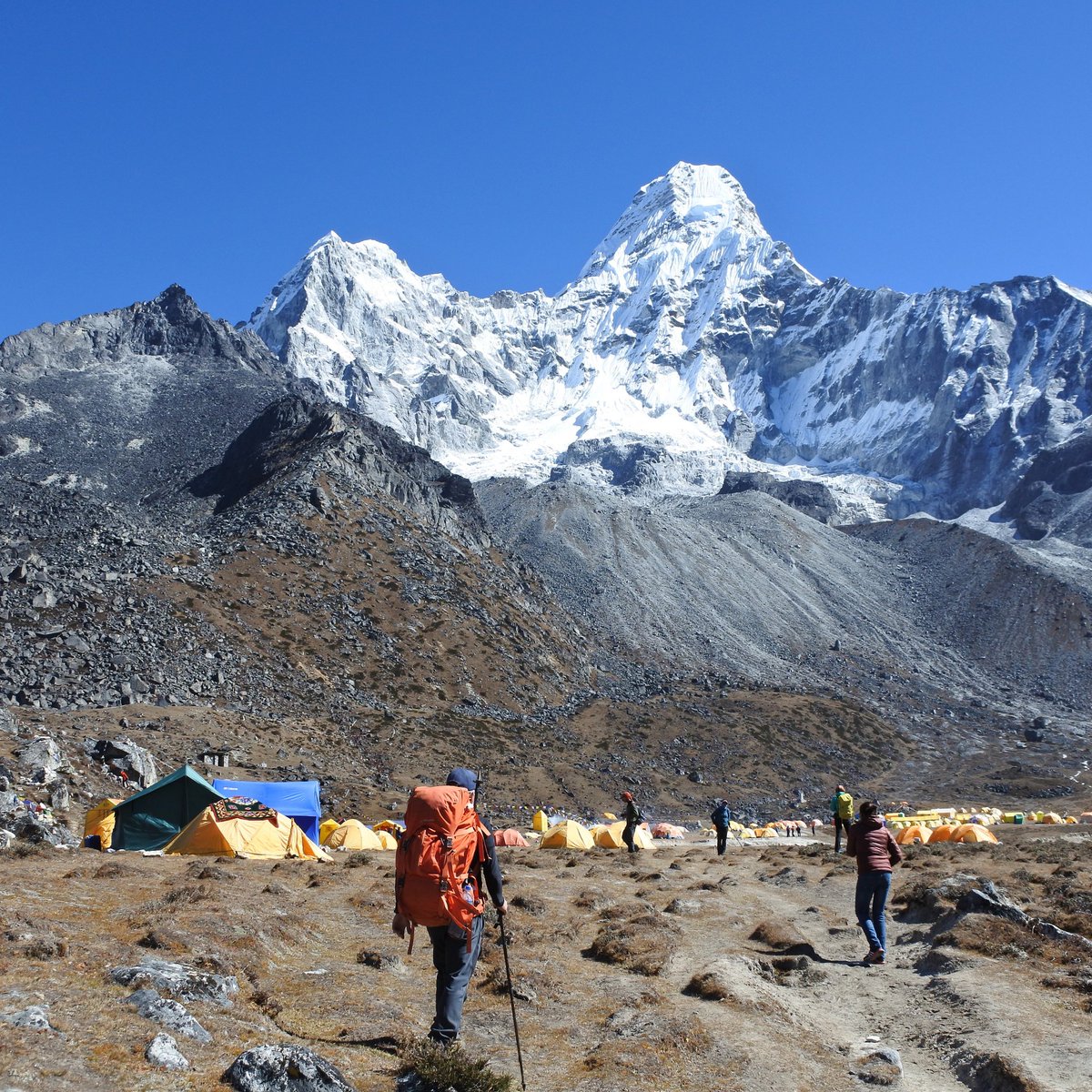 Pisacampas's tweet photo. Ama Dablam Base Camp #Himalayas #Nepal https://t.co/k17mvSbKO2