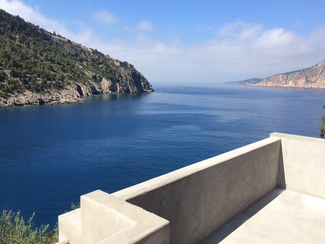 BraunisHorio's tweet photo. Almost done !New private pool with amazing view at the Ionian Sea for villa Eutuxia @BraunisHorio https://t.co/RUhcL6S3B8