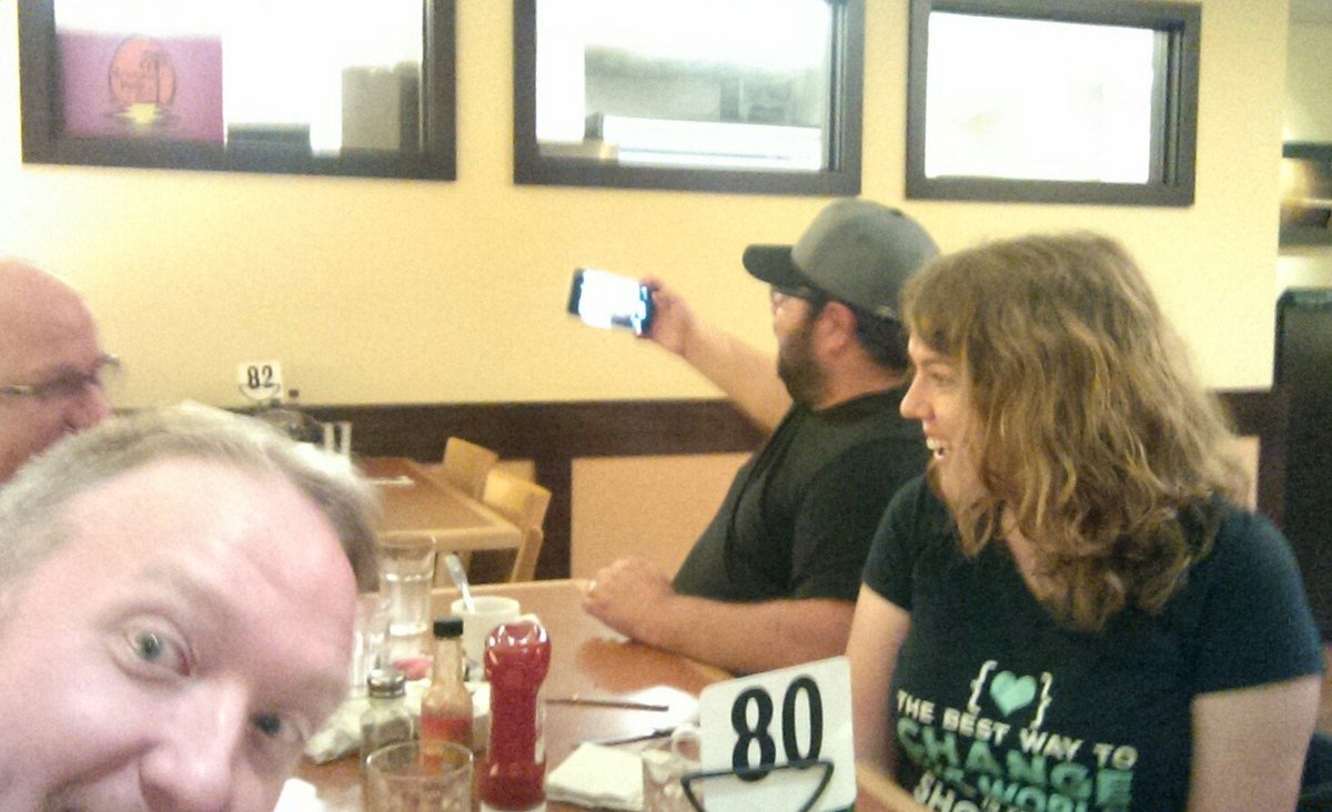 People around a table